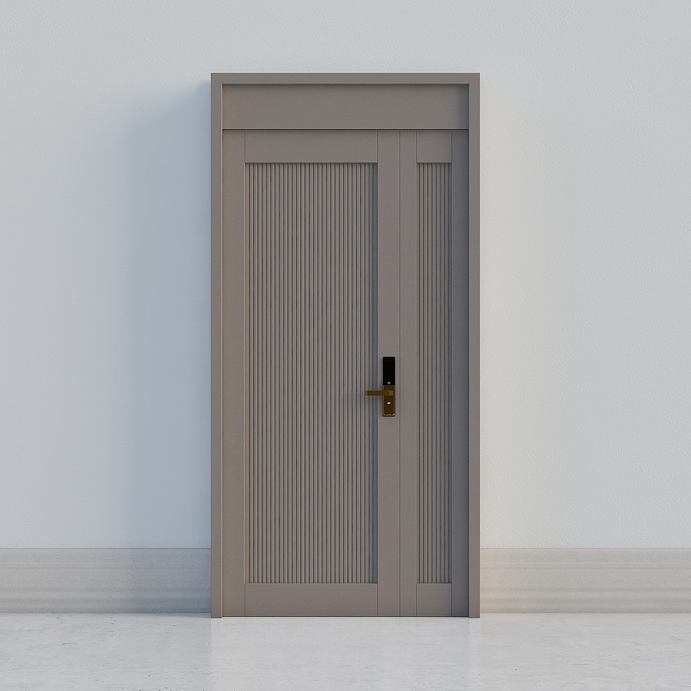 Modern restaurant entrance door 1