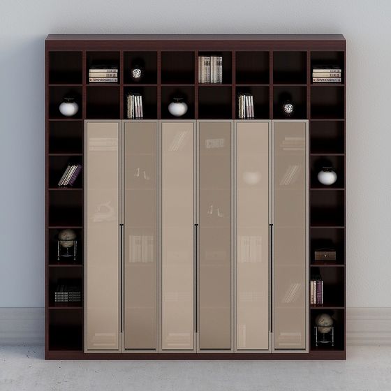 Urban Elegance Bookshelf 3D model
