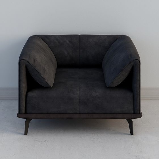 Modern Low-Poly Sofa 3D model