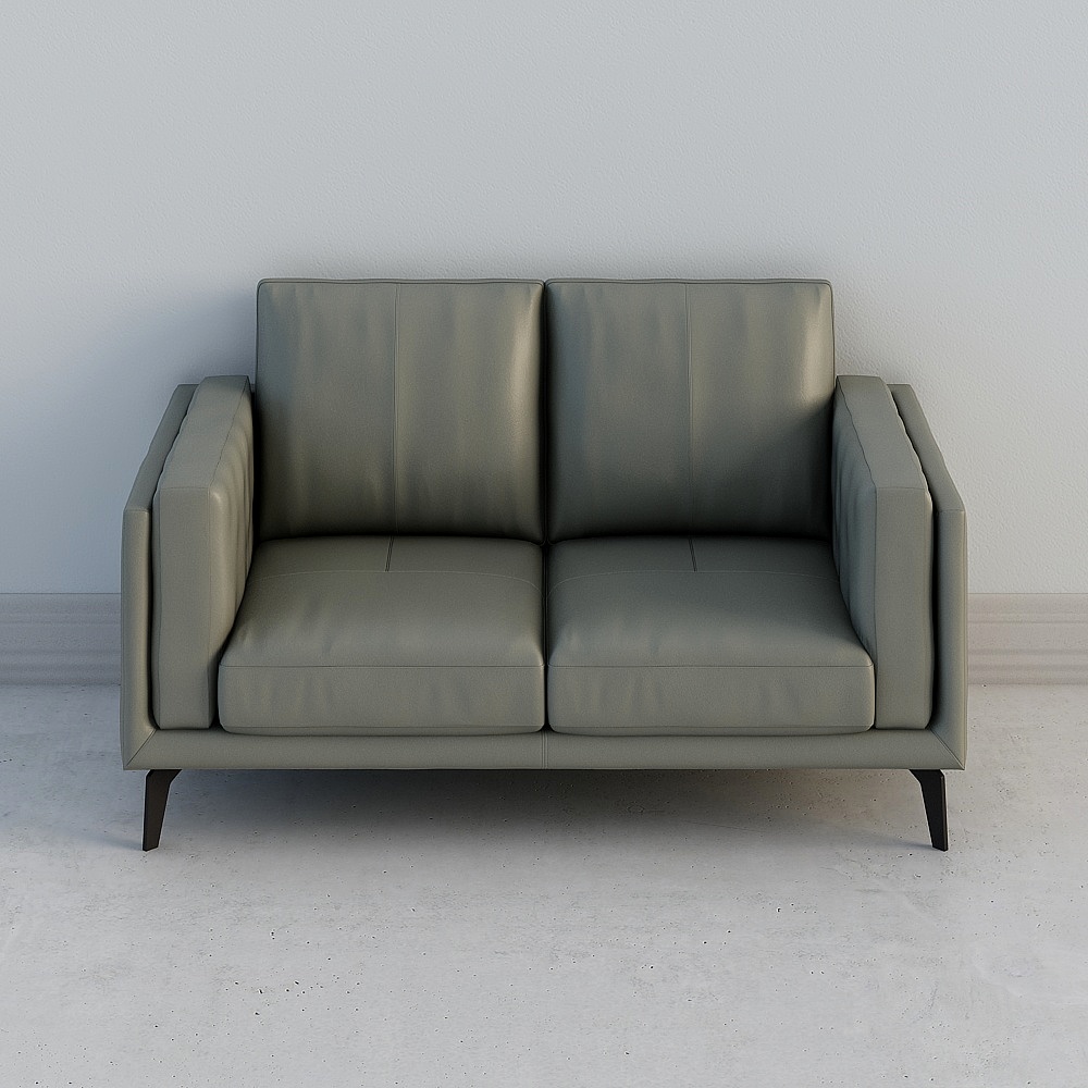 Morris/ Italian light luxury sofa living room leather small family-type combination sofa 305E-38