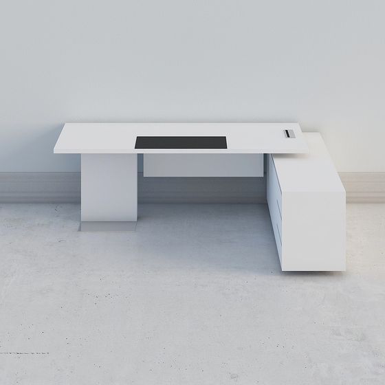 Urban Edge Desk 3D model