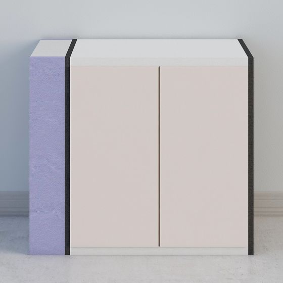 Urban Corner Cabinet 3D model