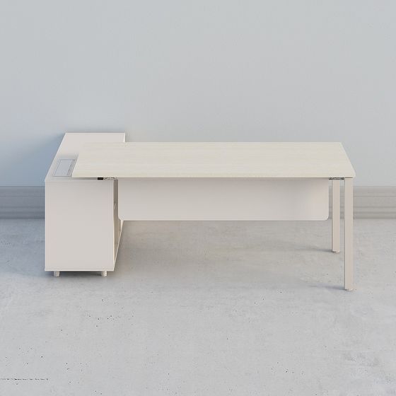 Urban Edge Desk 3D model