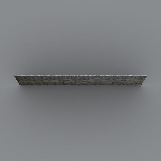 Industrial Metal Bar Low-Poly 3D model