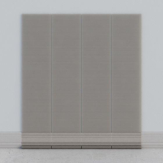 Urban Louvered Window 3D model