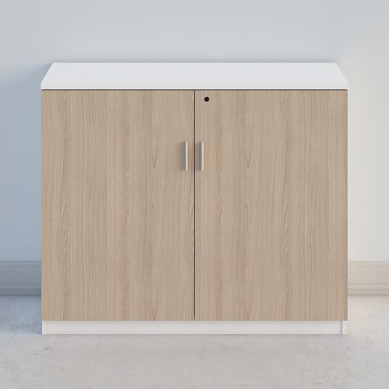 Urban Small Cabinet 3D model for Modern Interiors