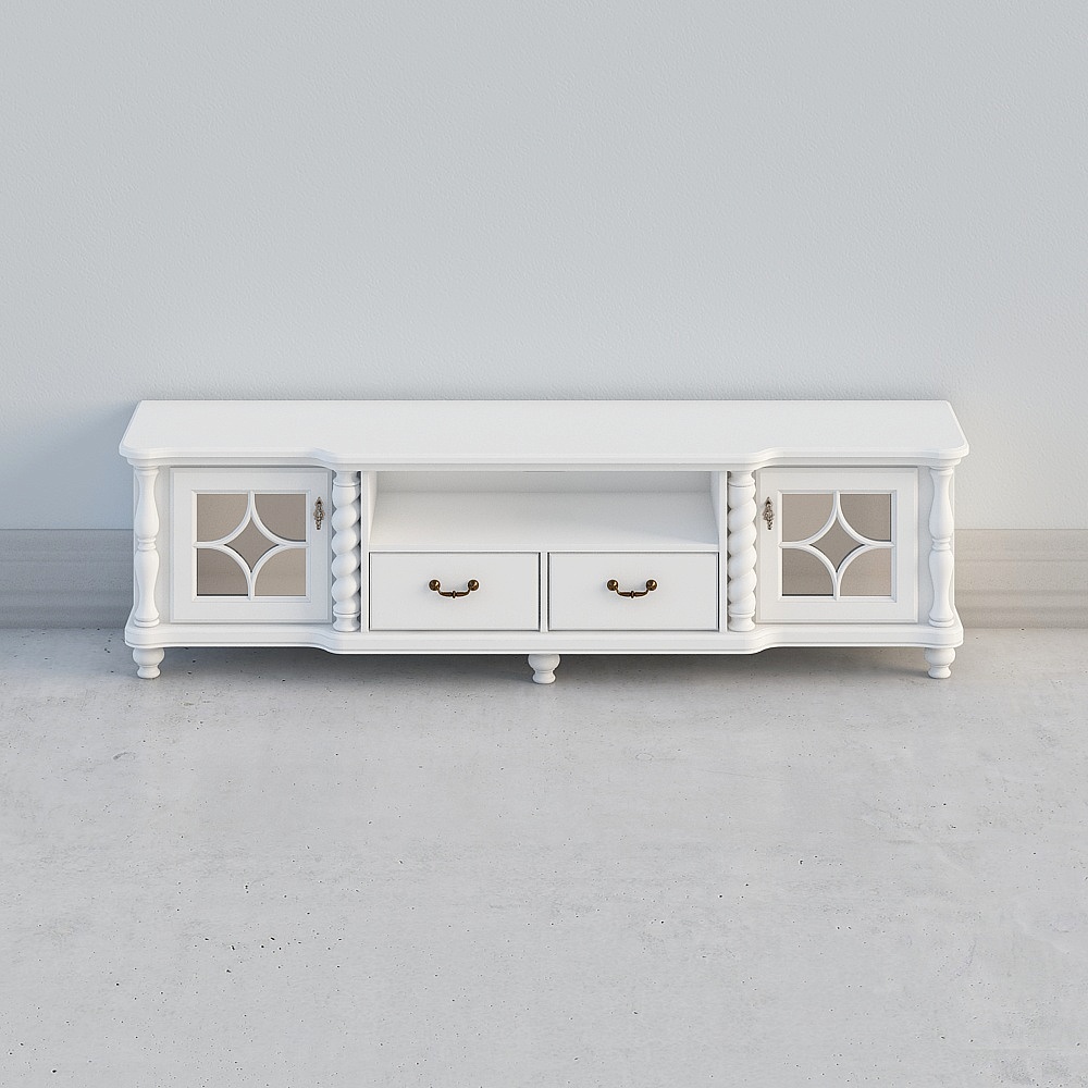 M-DG-701 TV cabinet white