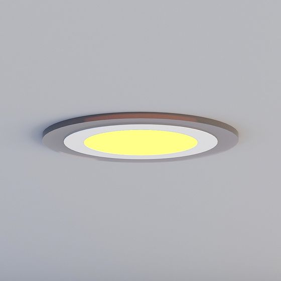 Stylish Low-Poly 3D Light Fixture Model