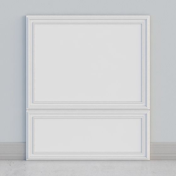 Sophisticated White Low-Poly 3D Model for Creative Projects