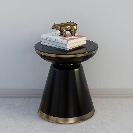 Elegant Round Table 3D model