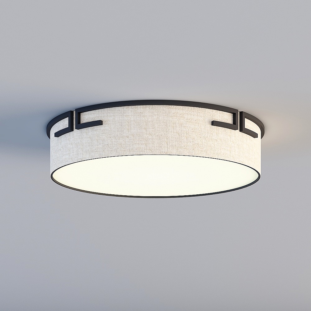 Asian Flush Mounts,black