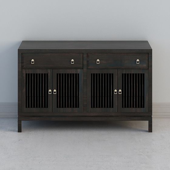 Urban Corner Side Cabinet 3D model