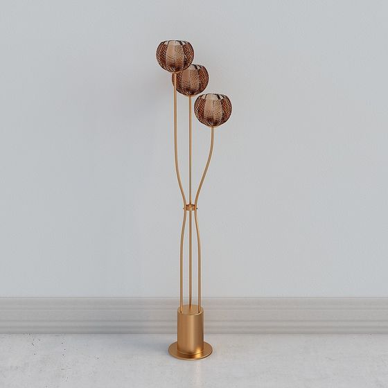 Elegant Glass Sphere Lighting 3D model