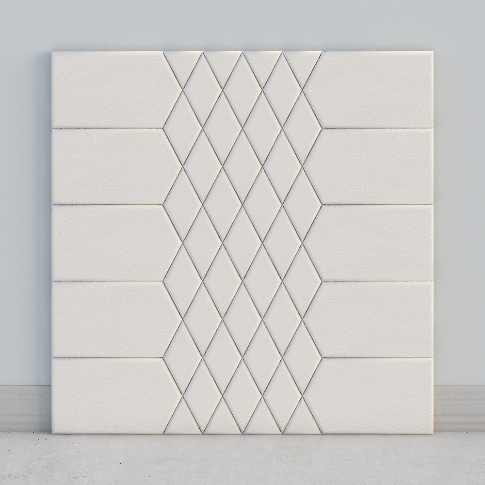 Diamond shaped soft bag