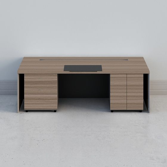 Stylish Office Desk 3D model for Creative Projects