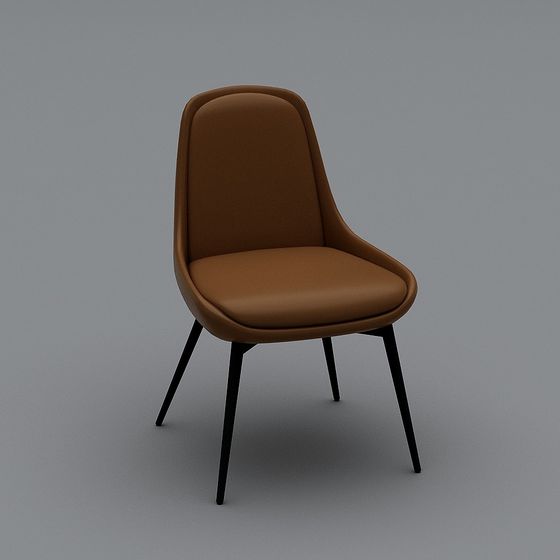Stylish Urban Leisure Chair 3D model