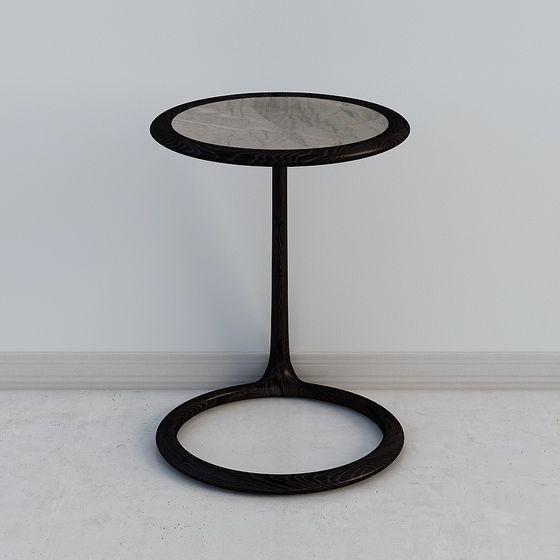 Elegant Round Table 3D model for Creative Projects