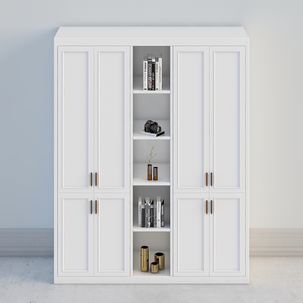 Modern Urban Study Cabinet 3D model