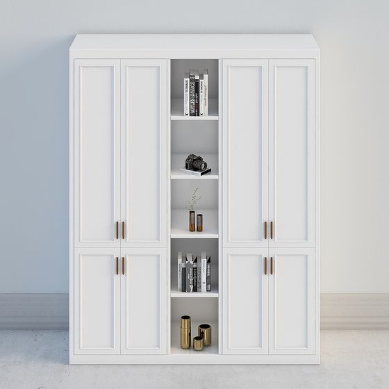 Contemporary Urban Study Cabinet 3D model