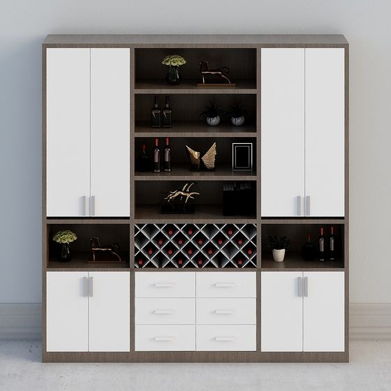 Urban Wine Cabinet 3D model