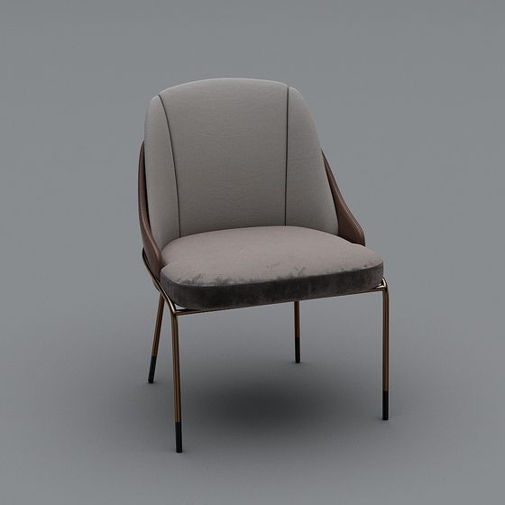 Stylish Modern Vintage Chair 3D model
