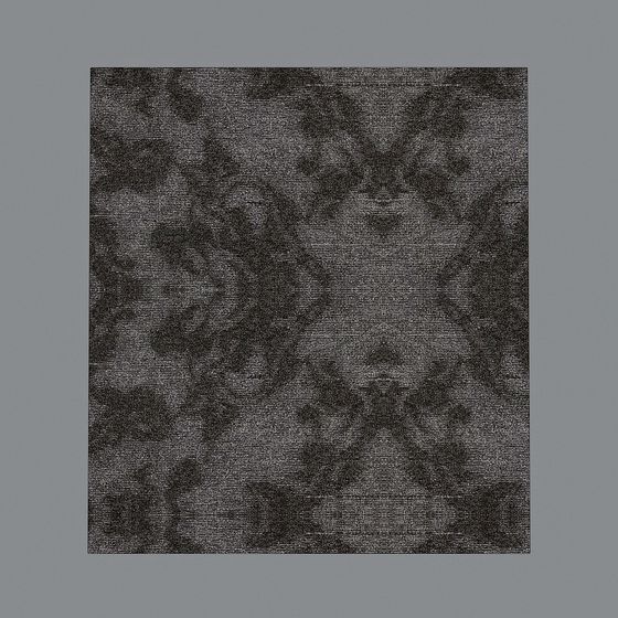 Abstract Geometric Carpet 3D Model