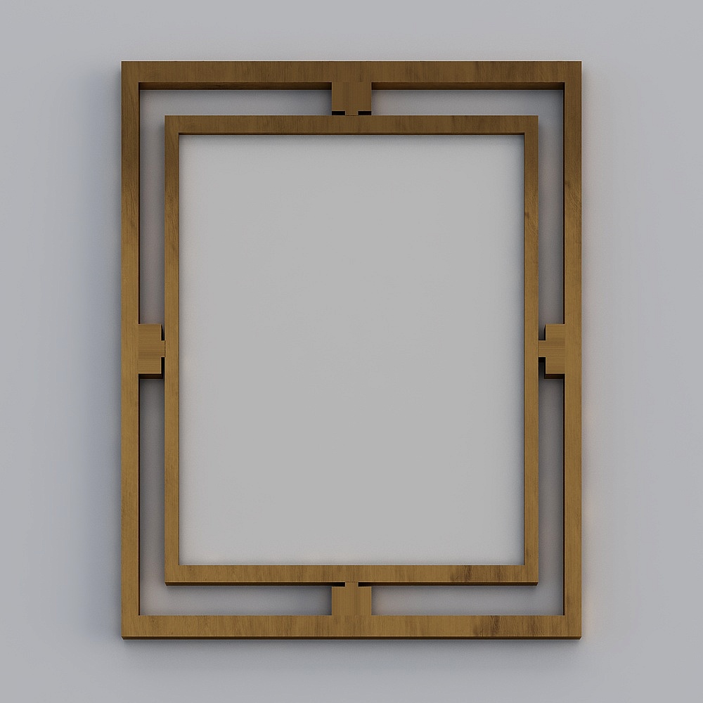 Elegant Minimalist Picture Frame 3D model