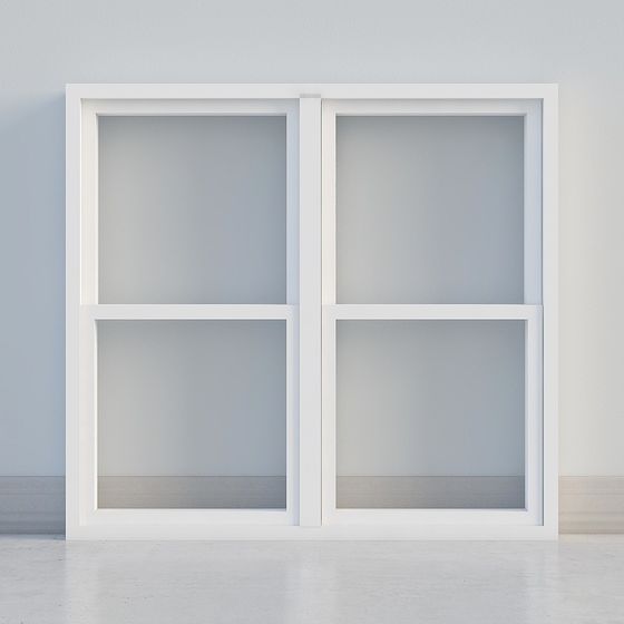 Urban Window 3D model for Interior and Virtual Designs