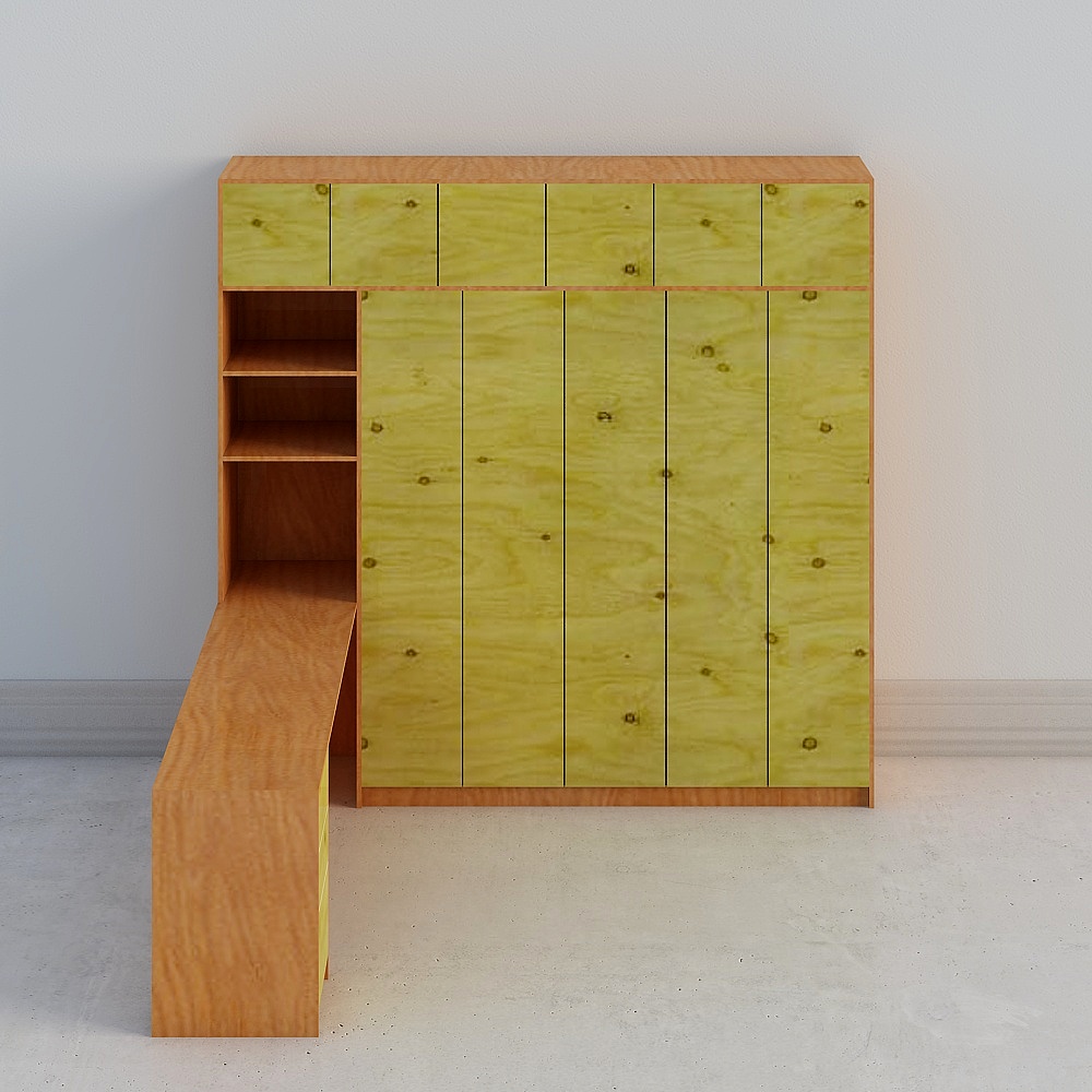 Urban Storage Cabinet 3D model