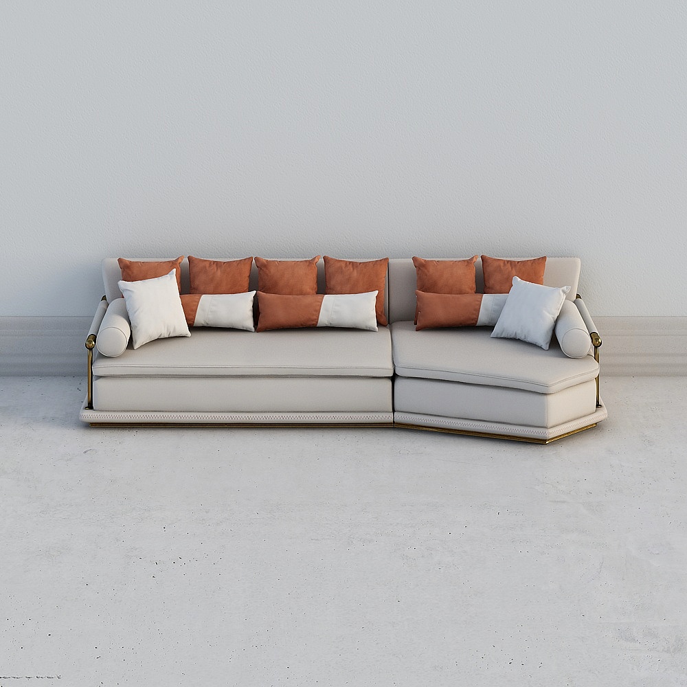 110-4 Four-seater sofa _M