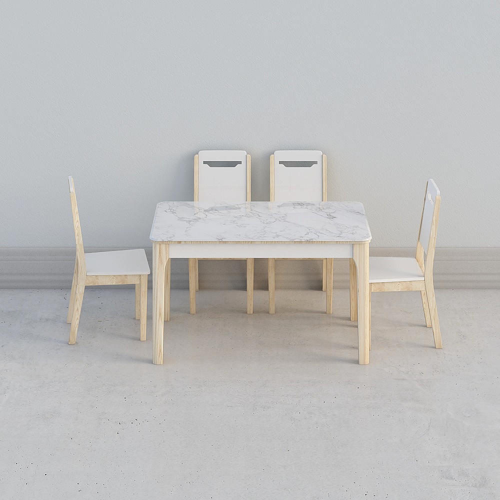 Table and chairs