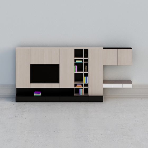 Urban Elegance Media Console 3D model