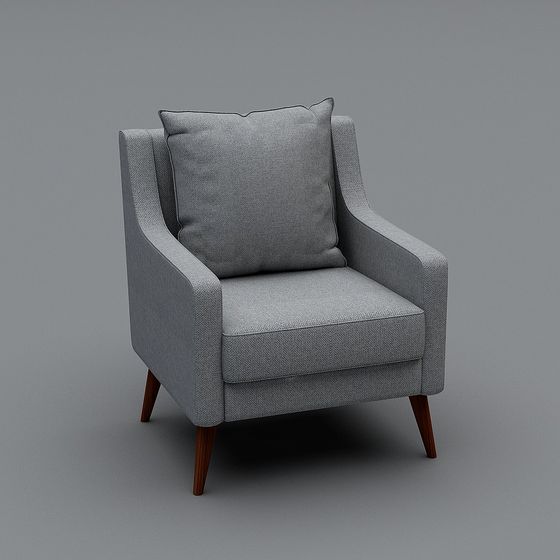 Cozy Lounge Chair 3D model