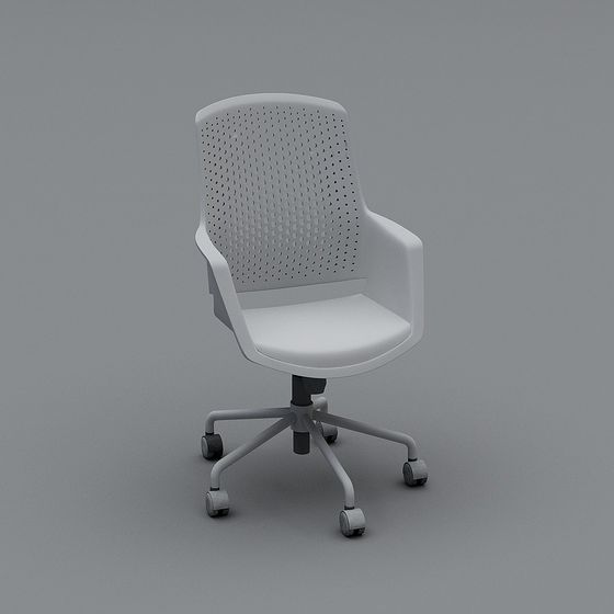 Modern Minimalist Office Chair 3D model