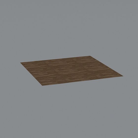 Realistic Wooden Plank Floor 3D model