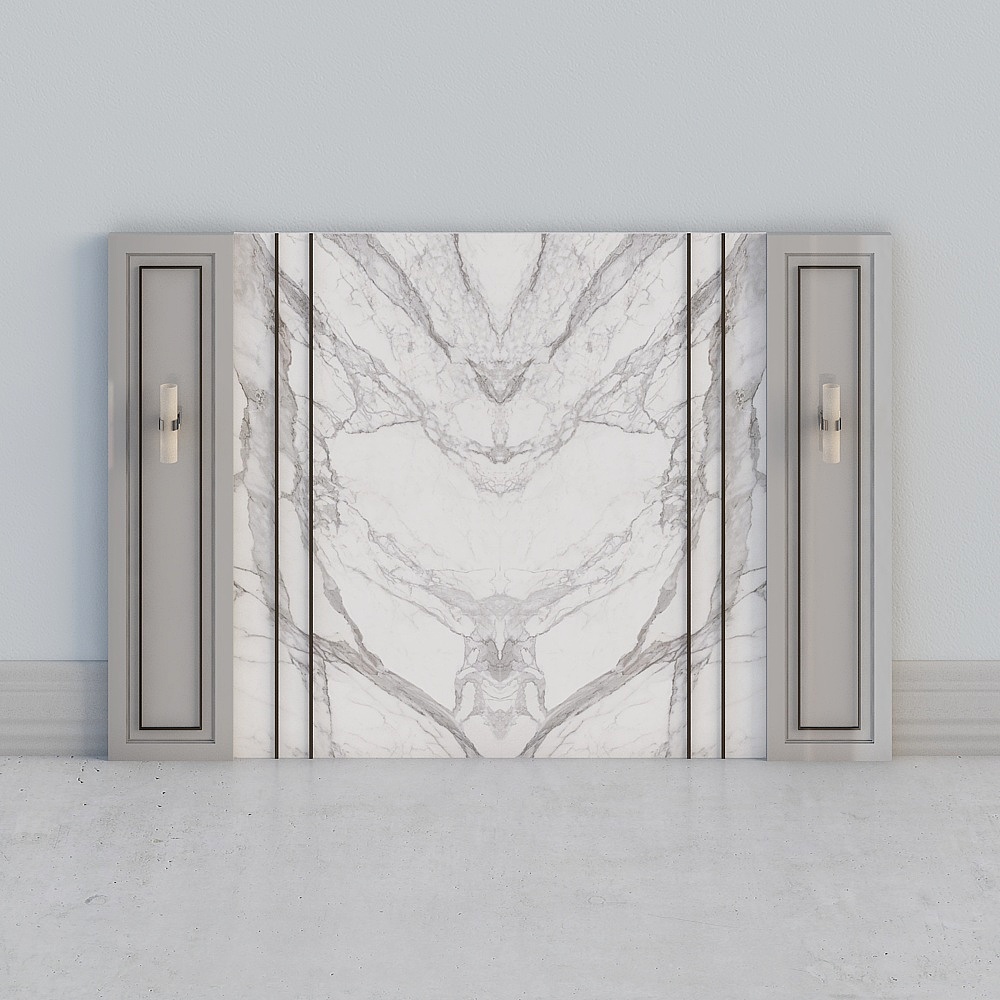 Modern background wall