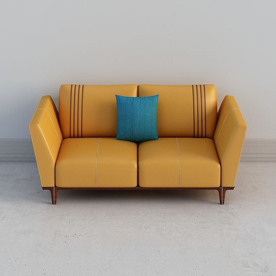 Mid-Century Modern Sofa 3D model