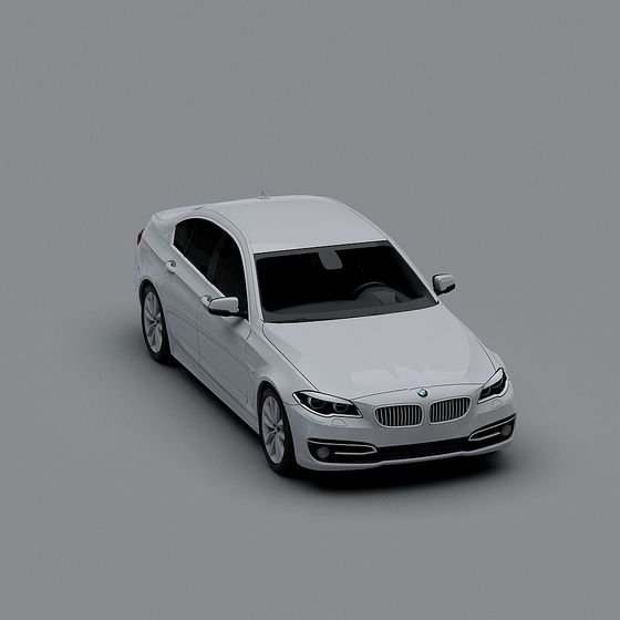 Urban Light Classic Car 3D Model