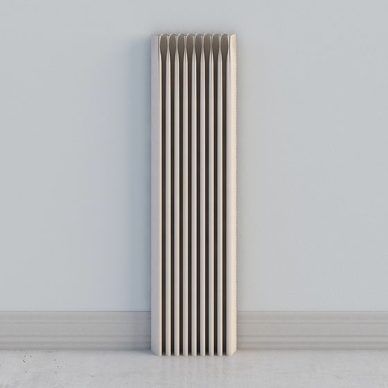 Streamlined Radiator 3D model for Modern Spaces