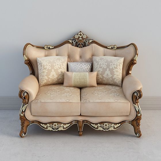 Royal Elegance Sofa 3D model