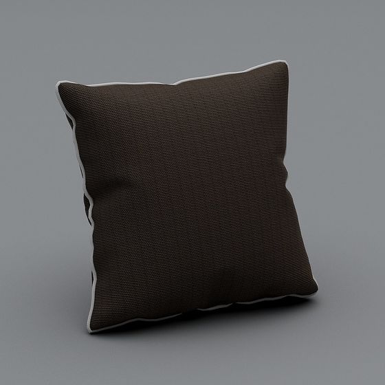 Halte das Kissen Schwarz