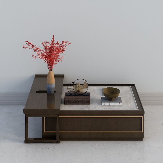 Modern Minimalist Coffee Table 3D model