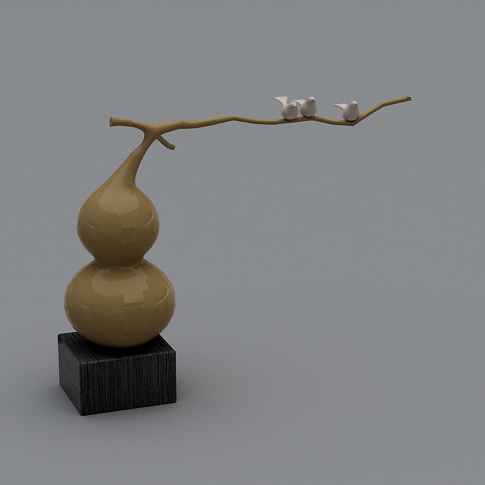 New Gourd shape pendulum vase (64)