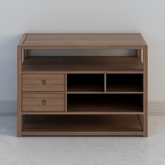 City Corner Side Cabinet 3D model