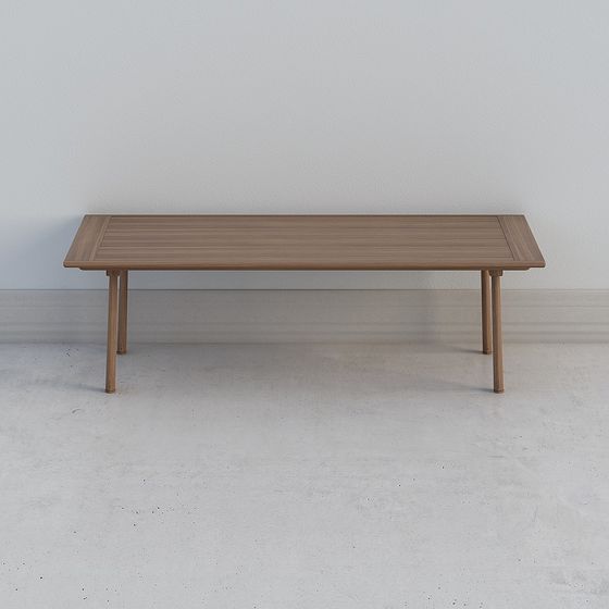 City Light Long Table 3D model