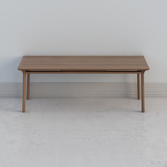 Urban Table 3D model for Modern Interiors