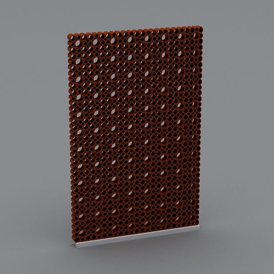Tubular Grid Screen 3D model
