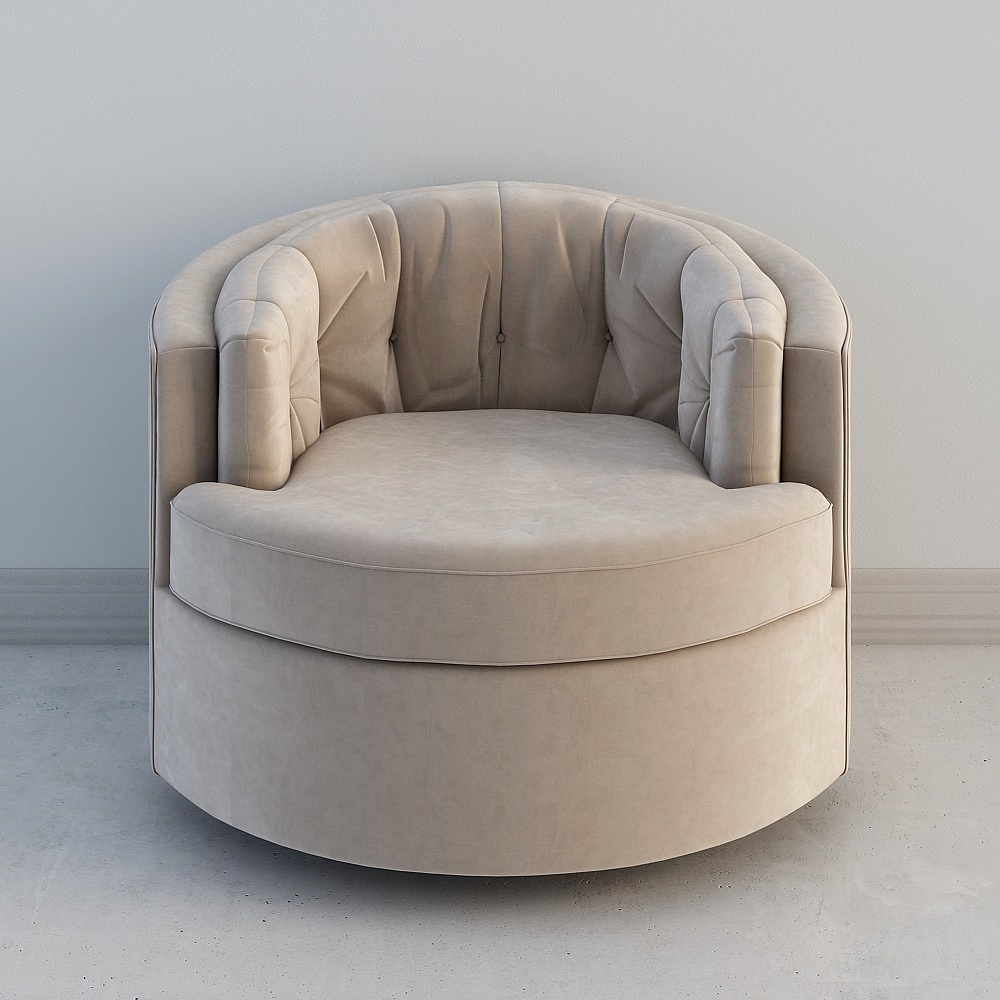 Yvonn art Robot light luxury velvet sofa chair modern single chair living room back