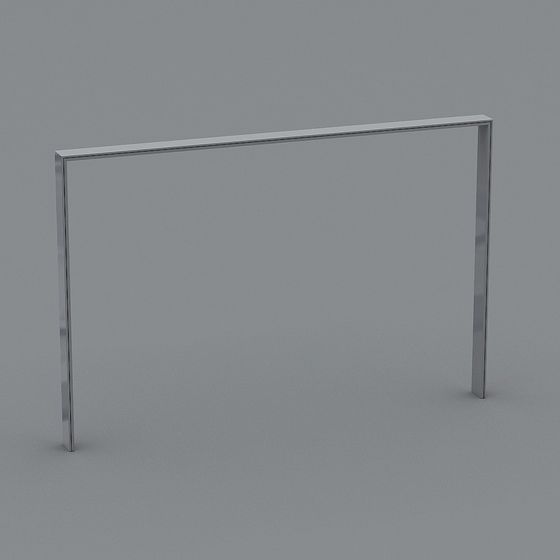 Elegant Metal Frame 3D model for Modern Projects
