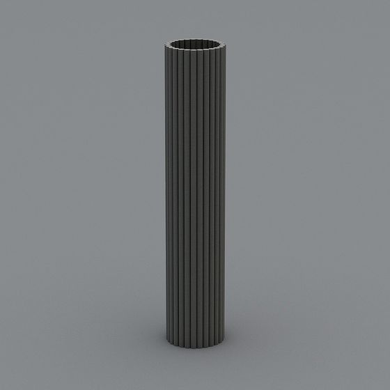 Stripes Column 3D model